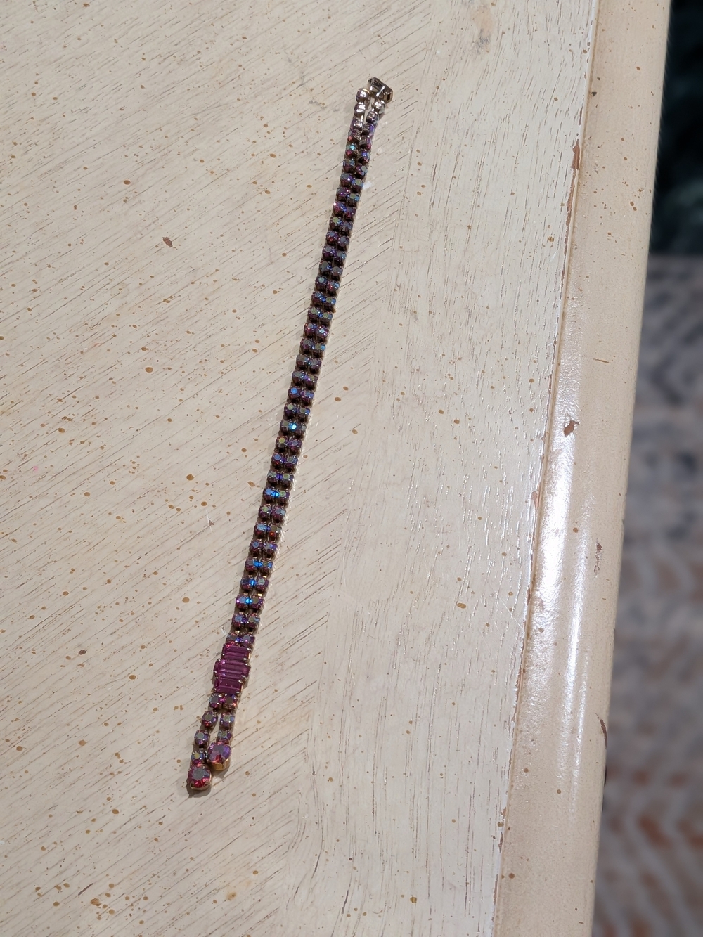 Vintage Pink and Multicolor Necklace